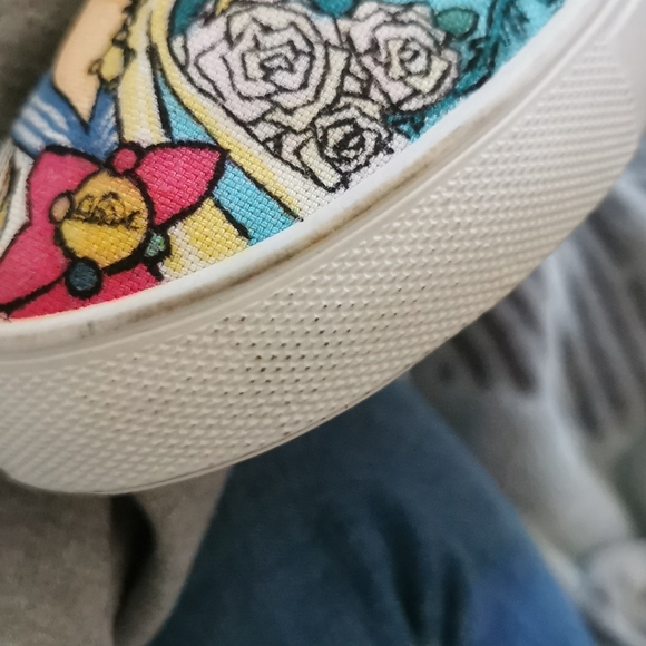 Sailor Moon slip on hand draw - Picture 7 of 10